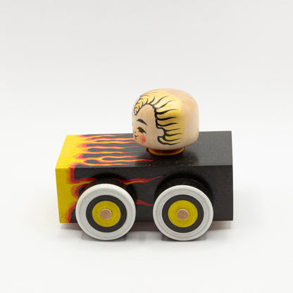 Kokeshi Car: Fire and Flame