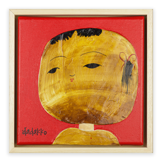 Kokeshi-Porträt Nr. 01 | Serie DADAKKO