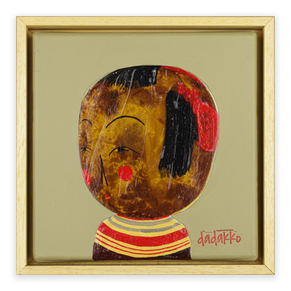 Kokeshi-Porträt Nr. 22 | Serie DADAKKO