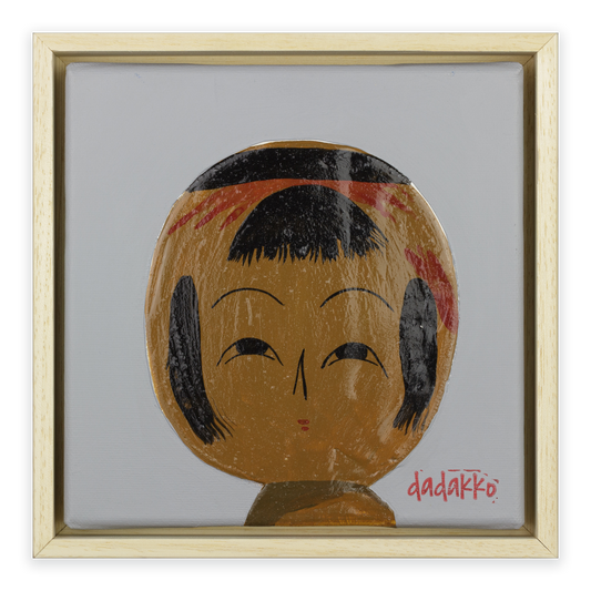 Kokeshi-Porträt Nr. 07 | Serie DADAKKO