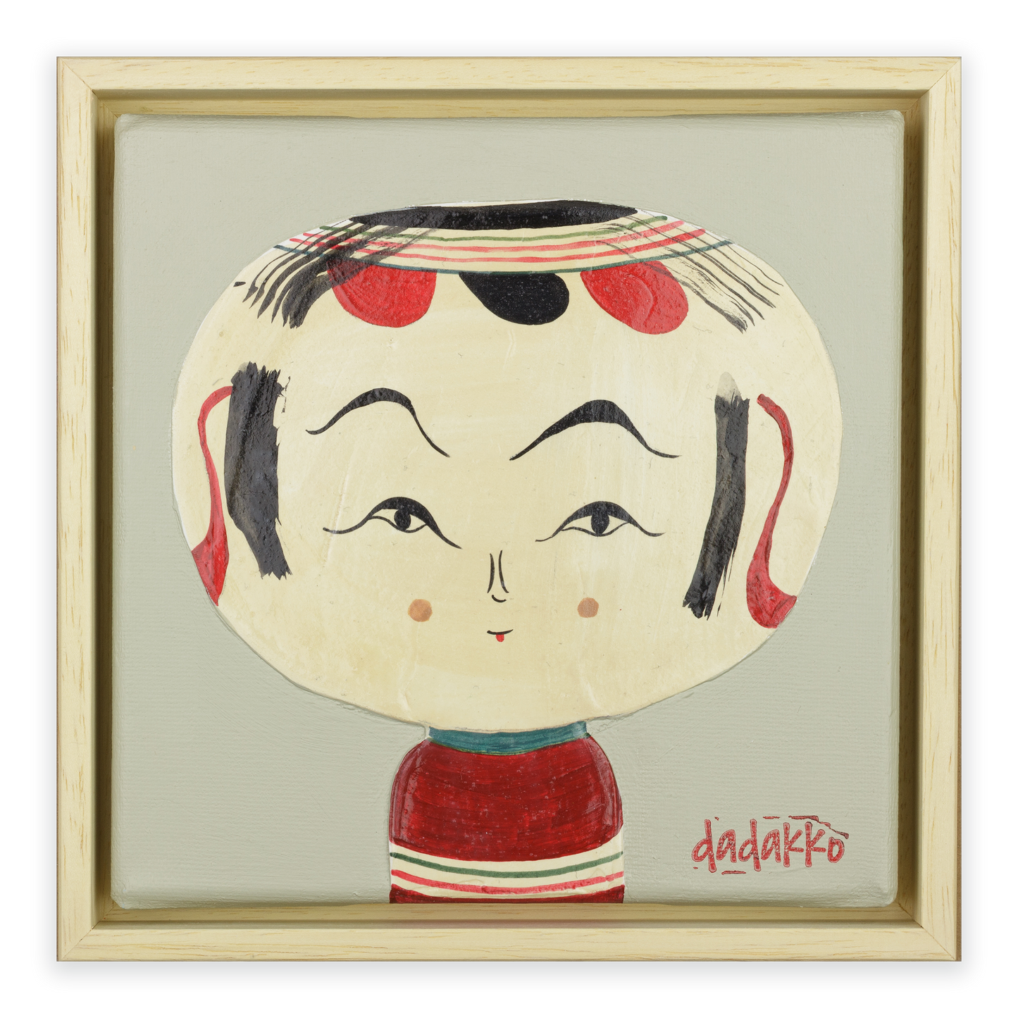 KOKESHI PORTRAIT NO. 15 | DADAKKO Series