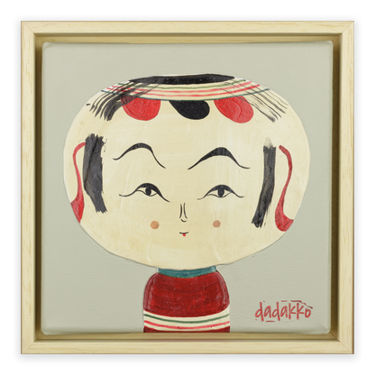 KOKESHI PORTRAIT NO. 15 | DADAKKO Series