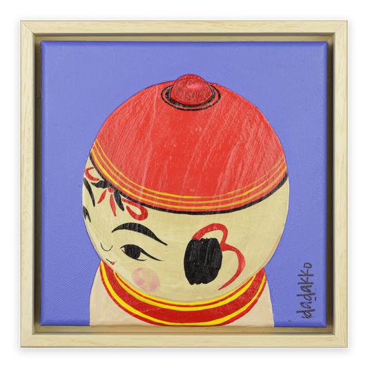 Kokeshi-Porträt Nr. 05 | Serie DADAKKO