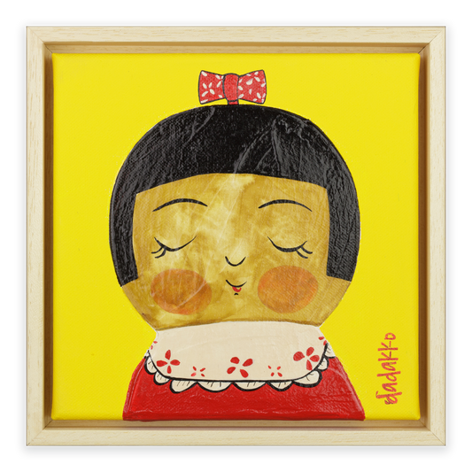 Kokeshi-Porträt Nr. 11 | Serie DADAKKO