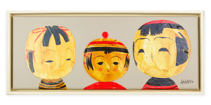 Kokeshi-Porträt Nr. 25 | Serie DADAKKO