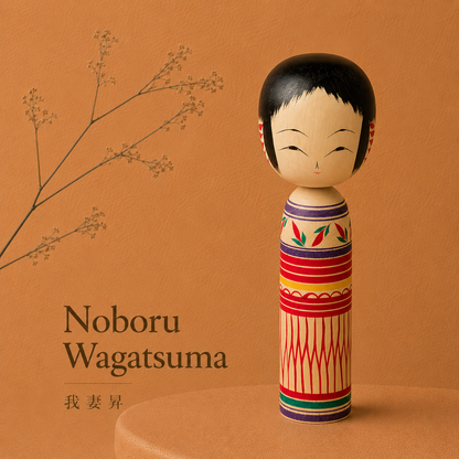 Ornamental Kokeshi No. 4 | 18 cm