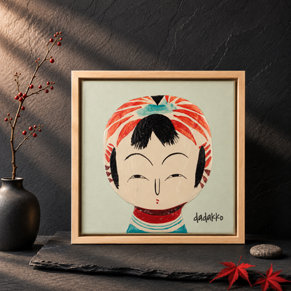 Kokeshi Portrait No. 16 | DADAKKO Series | One of a Kind