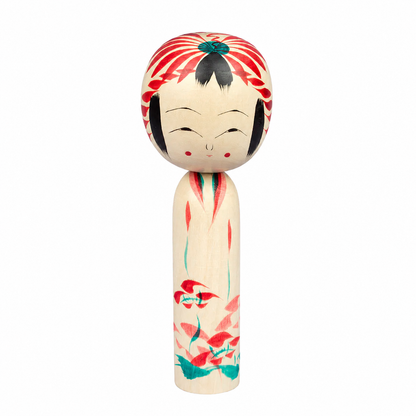 Eda-Ume Kokeshi | 18 cm