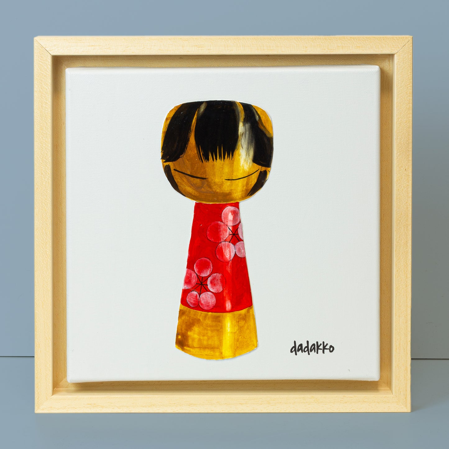 Kokeshi Portrait No. 31 | DADAKKO Series | 25x25 cm
