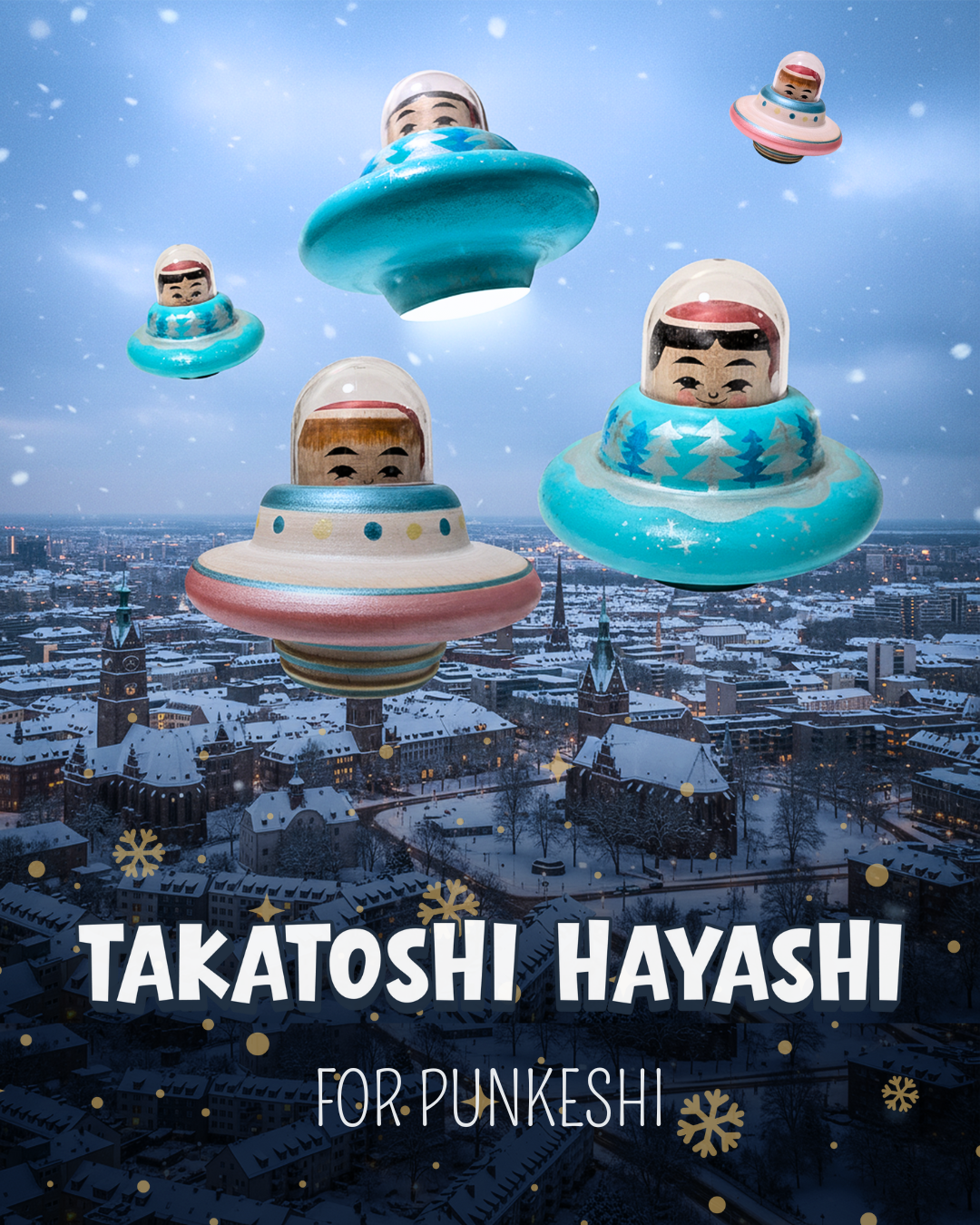 UFO Kokeshi No. 1 | Christmas Edition 2025