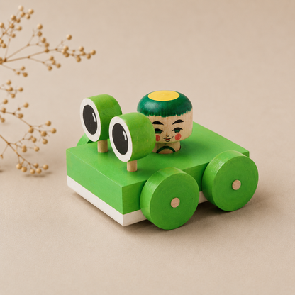 Kokeshi Car: Tree Frog