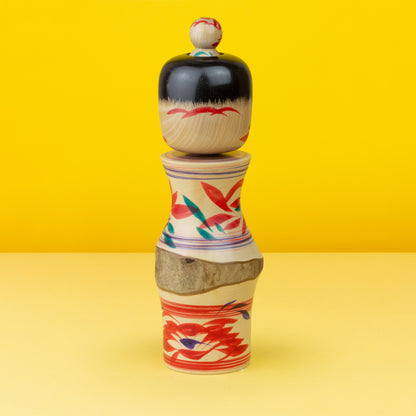 Exklusive "Daruma Tama-ire Kokeshi" | Natuholz-Kokeshi