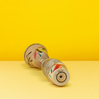Exclusive Tsubaki Kokeshi | Natural Wood Kokeshi