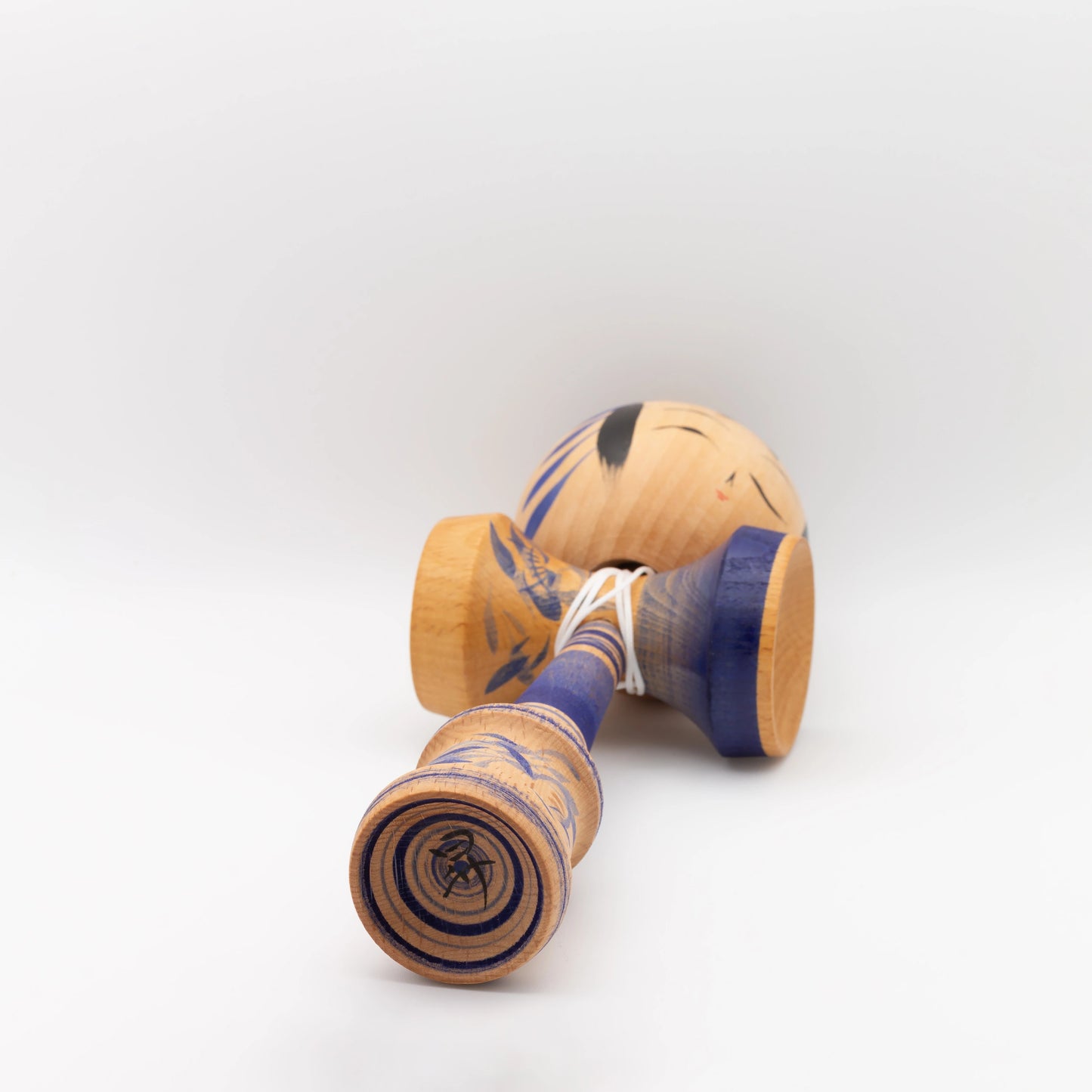 Unique Kendama No. 2 – hand-painted by Kokeshi master Noboru Wagatsuma