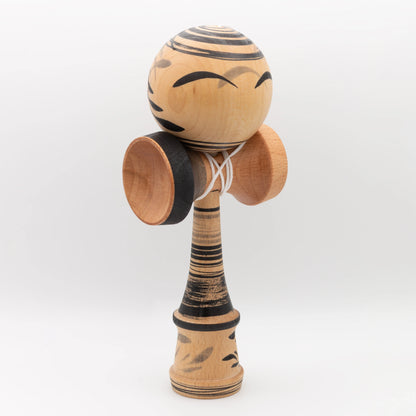 Unique Kendama No. 4 – hand-painted by Kokeshi master Noboru Wagatsuma