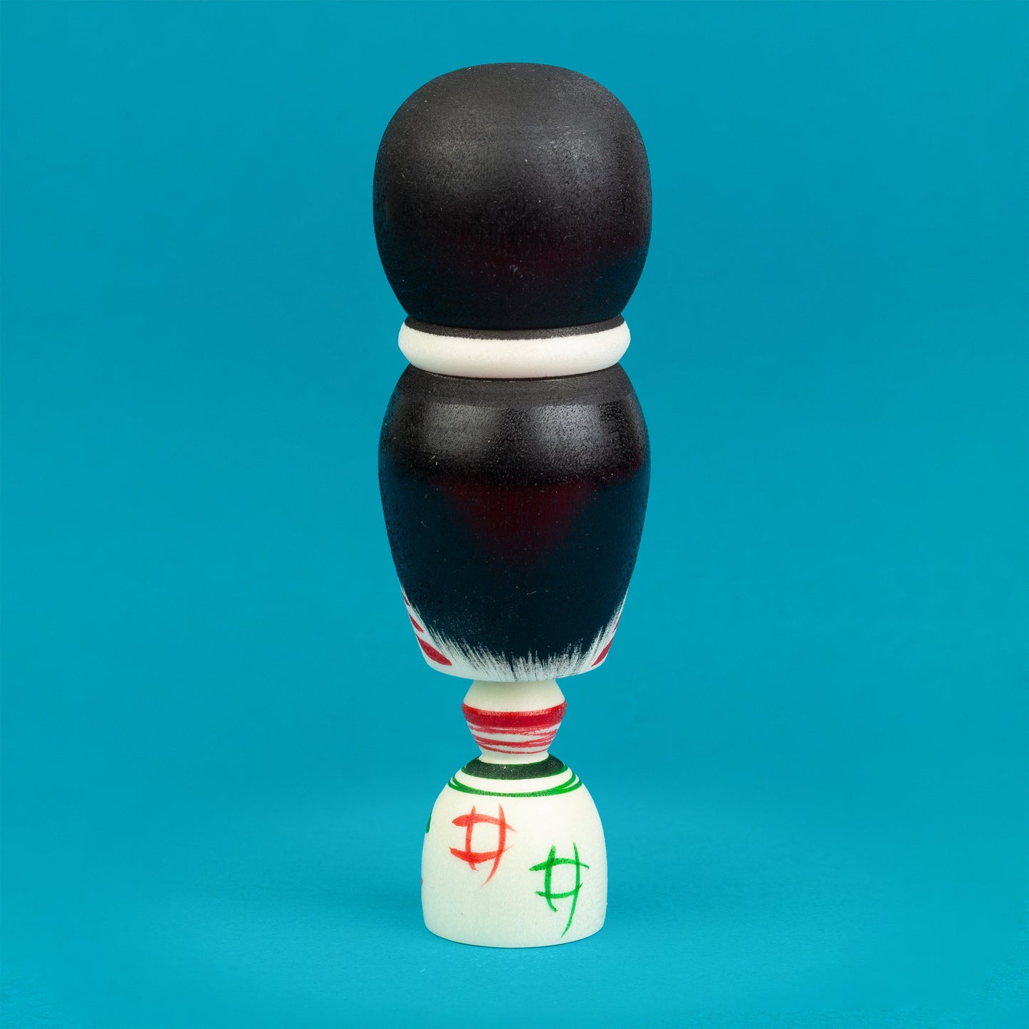Miniature Bun Hair Kokeshi