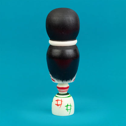 Miniature Bun Hair Kokeshi