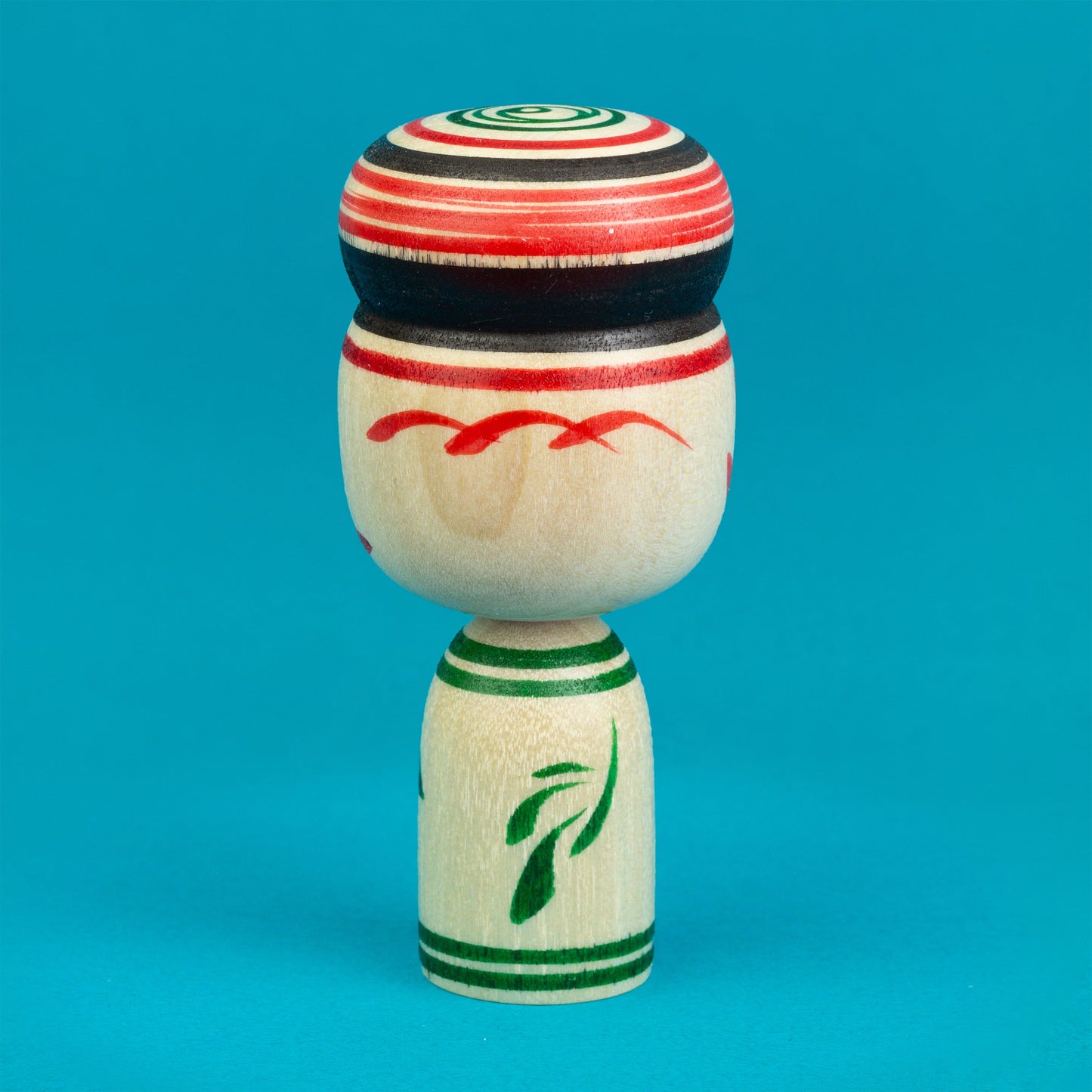 Miniature Bun Hair Kokeshi