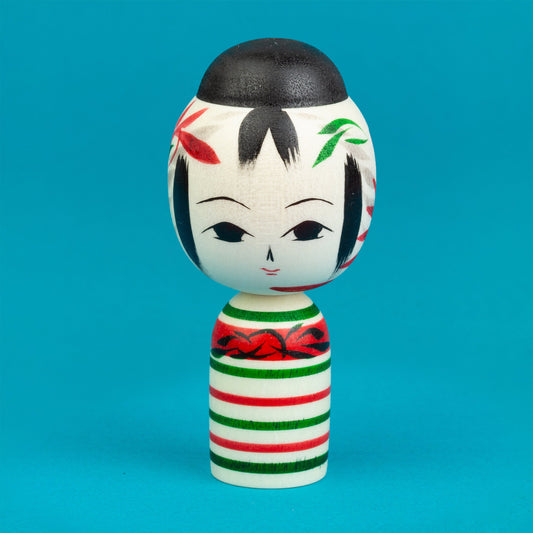 Miniature Bun Hair Kokeshi