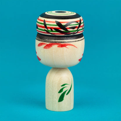 Miniature Bun Hair Kokeshi