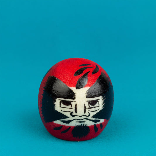 Miniature Beni & Sumi Daruma