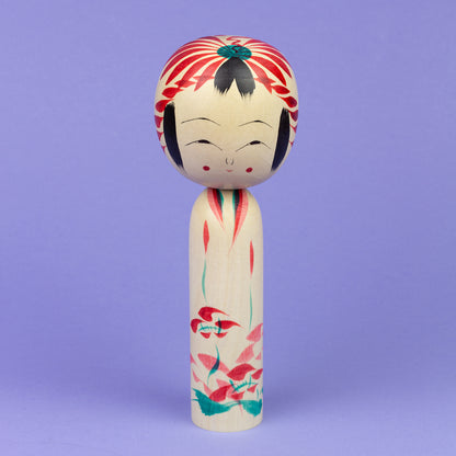 Eda-Ume Kokeshi | 18 cm