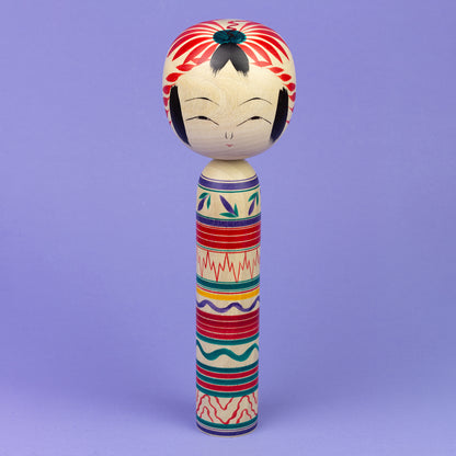 Ornamental Kokeshi No. 6 | 24 cm