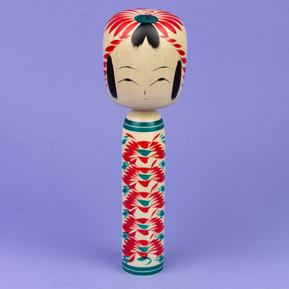 Kasanegiku Kokeshi No. 3 | 24 cm
