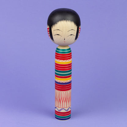 Ornamental Kokeshi No.  7 | 21 cm