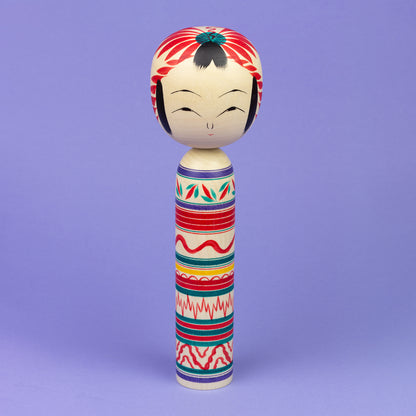 Ornamental Kokeshi No. 8 | 24 cm