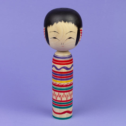 Ornamental Kokeshi No. 5 | 18 cm