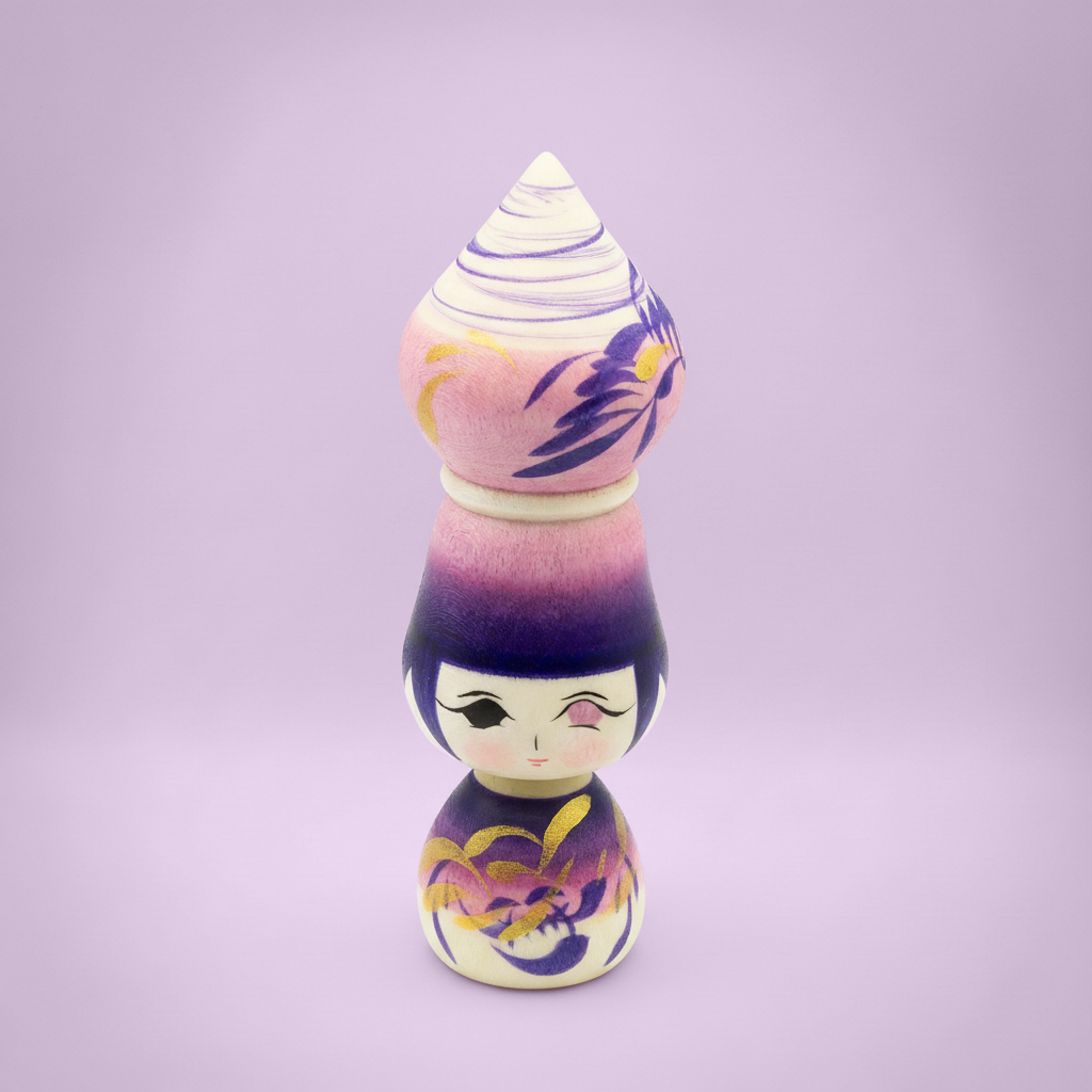 Exclusive Irodori Kokeshi No. 4