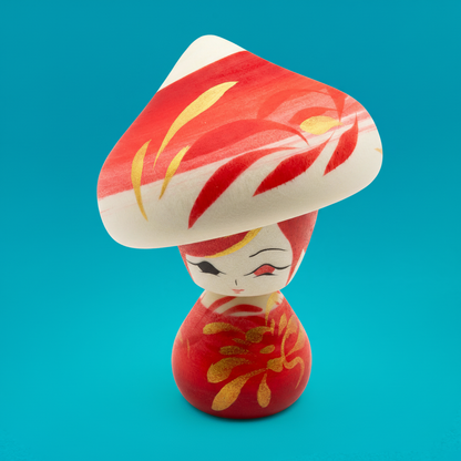 Exclusive Irodori Kokeshi No. 6