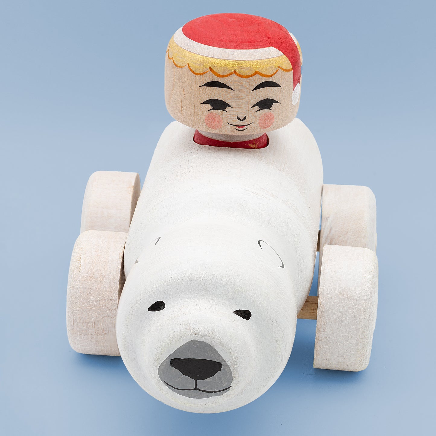 Kokeshi Car: Polar Bear & Santa | Christmas Edition 2025 