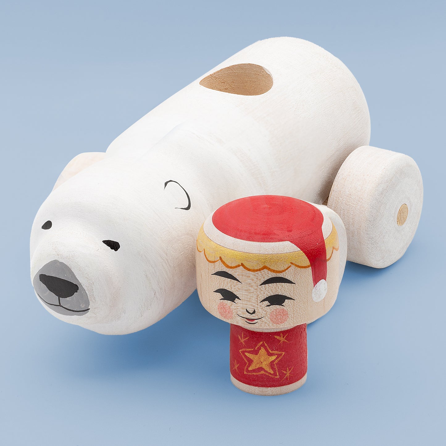 Kokeshi Car: Polar Bear & Santa | Christmas Edition 2025 