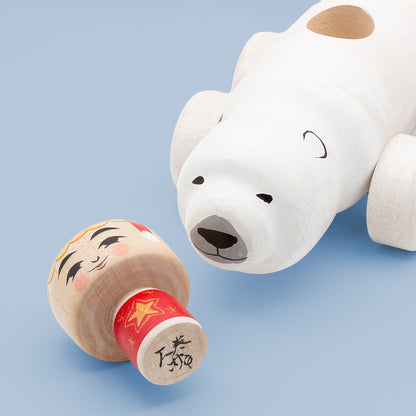 Kokeshi Car: Polar Bear & Santa | Christmas Edition 2025 