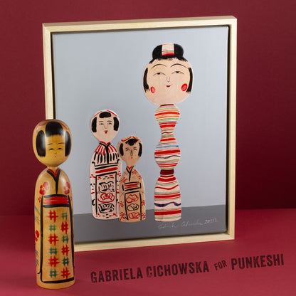 KOKESHI PORTRAIT NO. 27 | DADAKKO Series