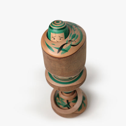 Tsubaki-Kokeshi Nr. 3 | Unikat