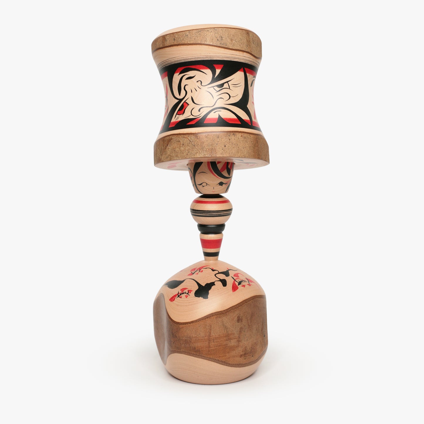 Tsubaki-Kokeshi Nr. 4 | Unikat
