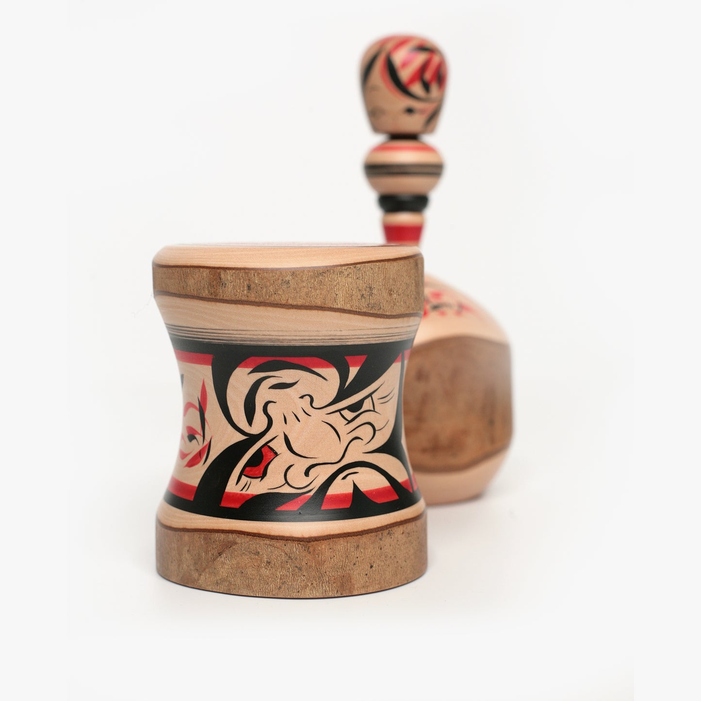 Tsubaki-Kokeshi Nr. 4 | Unikat
