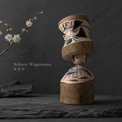 Tsubaki-Kokeshi Nr. 5 | Unikat