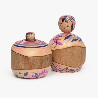Tsubaki-Kokeshi Nr. 6 | Unikat