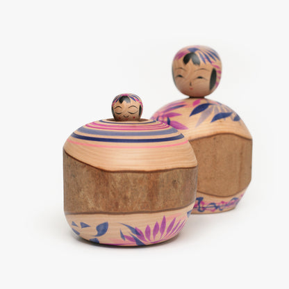 Tsubaki-Kokeshi Nr. 6 | Unikat