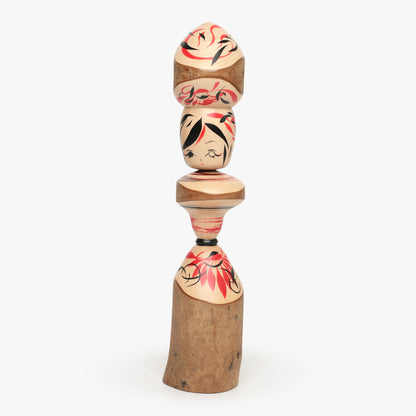 Tsubaki-Kokeshi Nr. 10 | Unikat