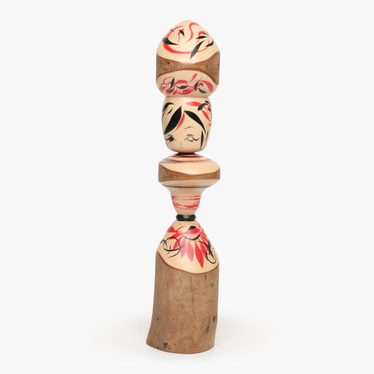 Tsubaki-Kokeshi Nr. 10 | Unikat