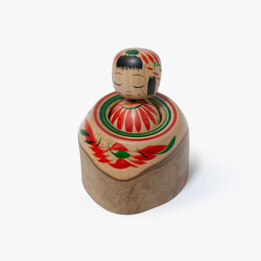 Tsubaki-Kokeshi Nr. 11 | Unikat