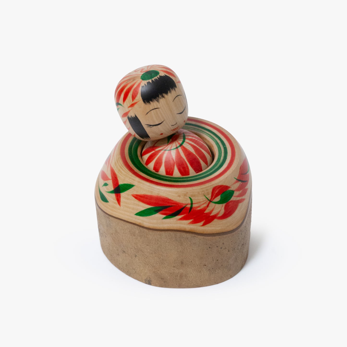 Tsubaki-Kokeshi Nr. 11 | Unikat