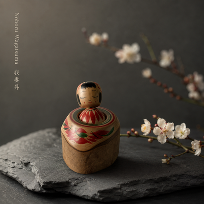 Tsubaki-Kokeshi Nr. 11 | Unikat