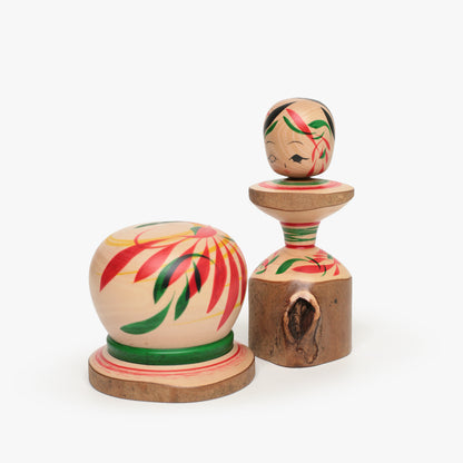 Tsubaki-Kokeshi Nr. 12 | Unikat