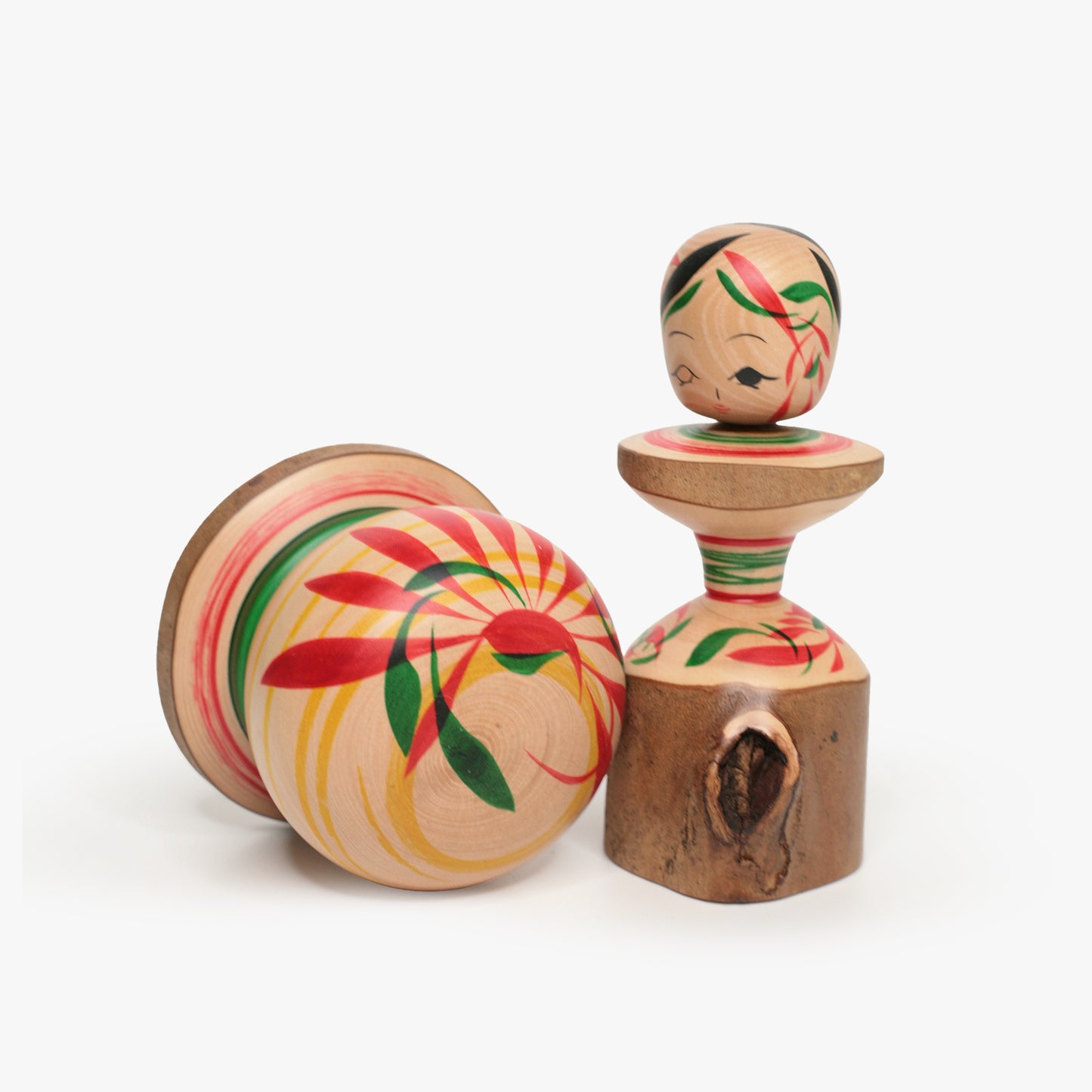 Tsubaki-Kokeshi Nr. 12 | Unikat